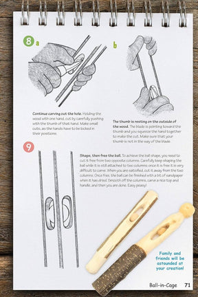 Fox Chapel Publishing - Quick & Easy Whittling for Kids - 18 Projects to Make - The Merri Artist - merriartist.com