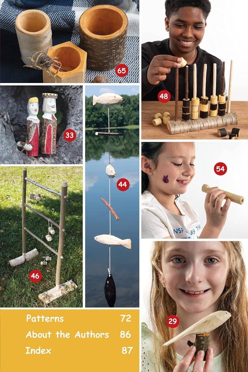 Fox Chapel Publishing - Quick & Easy Whittling for Kids - 18 Projects to Make - The Merri Artist - merriartist.com