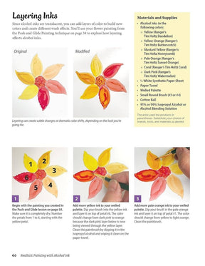 Fox Chapel Publishing - Realistic Painting with Alcohol Ink - Intermediate & Advanced - The Merri Artist - merriartist.com