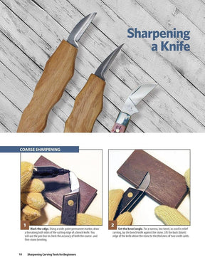 Fox Chapel Publishing - Sharpening Carving Tools for Beginners - Care Guide - The Merri Artist - merriartist.com