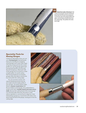Fox Chapel Publishing - Sharpening Carving Tools for Beginners - Care Guide - The Merri Artist - merriartist.com