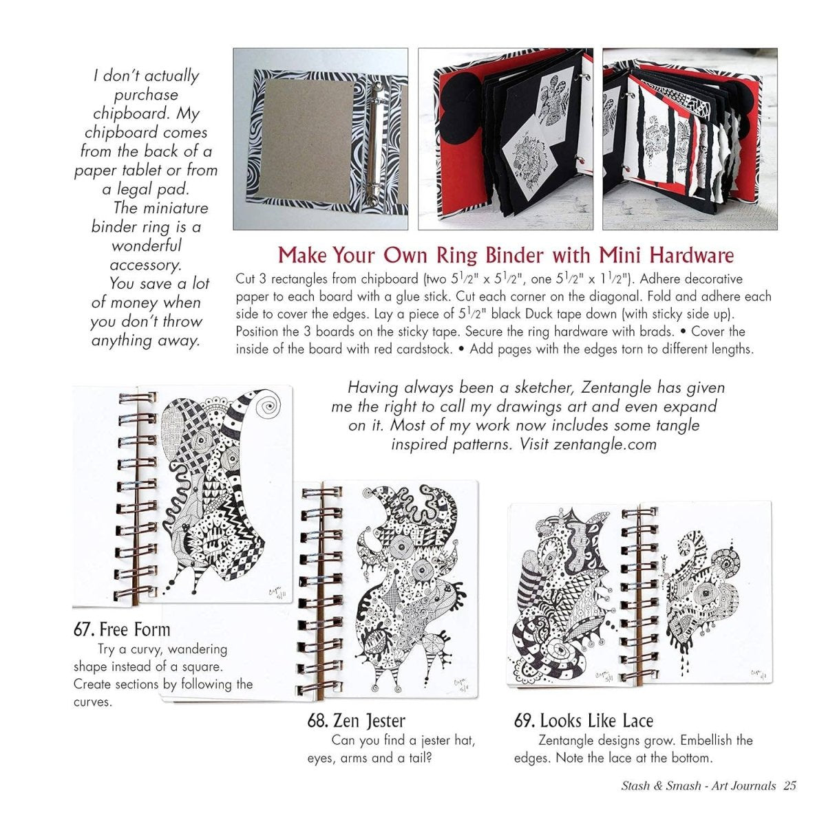 Fox Chapel Publishing - Stash & Smash: Art Journal Ideas - The Merri Artist - merriartist.com