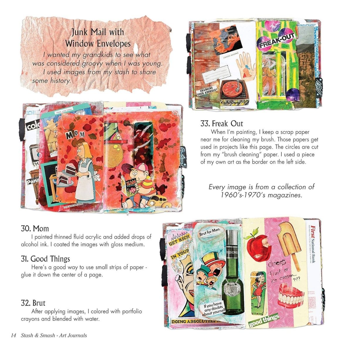 Fox Chapel Publishing - Stash & Smash: Art Journal Ideas - The Merri Artist - merriartist.com