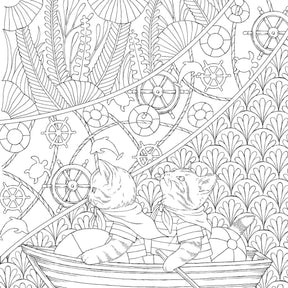 Fox Chapel Publishing - Symphony of Cute Animals - A Curious Coloring Book Adventure - The Merri Artist - merriartist.com