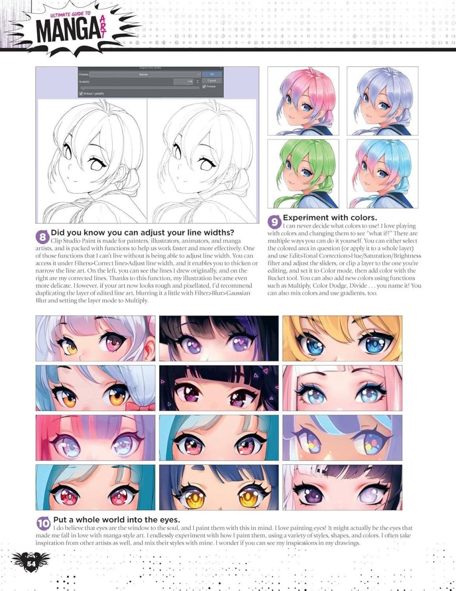 Fox Chapel Publishing - Ultimate Guide to Manga Art - Master the Modern Japanese Style - The Merri Artist - merriartist.com