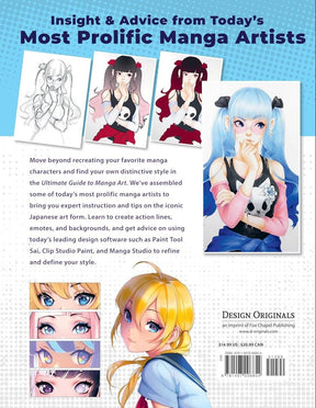 Fox Chapel Publishing - Ultimate Guide to Manga Art - Master the Modern Japanese Style - The Merri Artist - merriartist.com