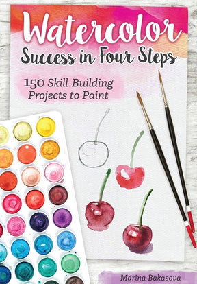 Fox Chapel Publishing - Watercolor - Success in Four Easy Steps - The Merri Artist - merriartist.com