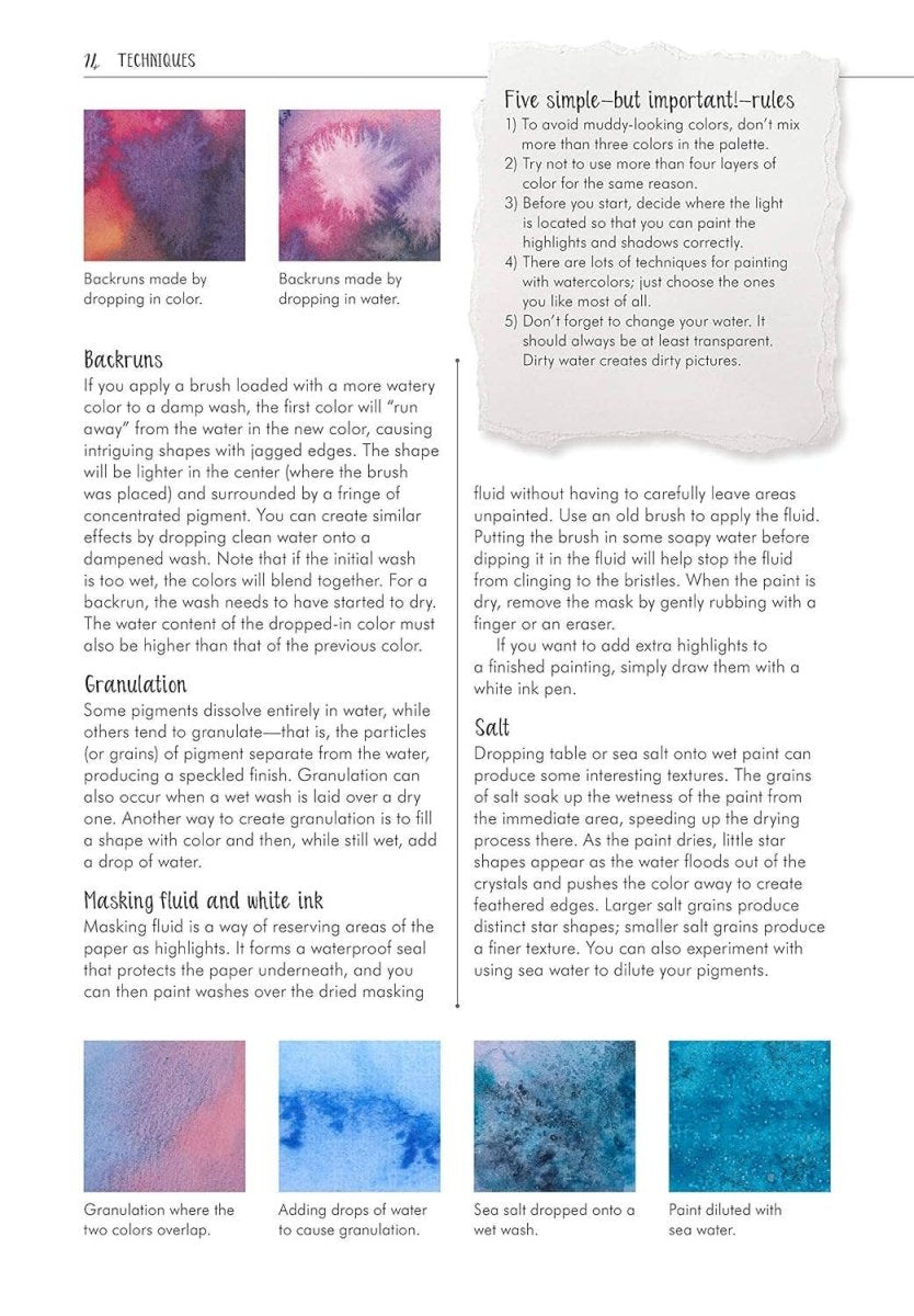 Fox Chapel Publishing - Watercolor - Success in Four Easy Steps - The Merri Artist - merriartist.com