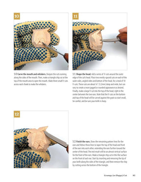 Fox Chapel Publishing - Whittling On the Go - 13 Easy - to - Learn Woodcarving Projects - The Merri Artist - merriartist.com