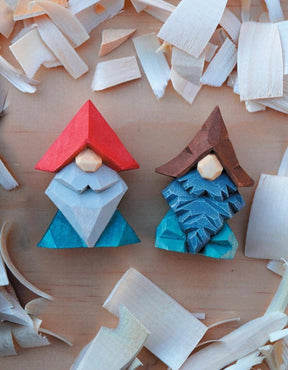 Fox Chapel Publishing - Whittling On the Go - 13 Easy - to - Learn Woodcarving Projects - The Merri Artist - merriartist.com