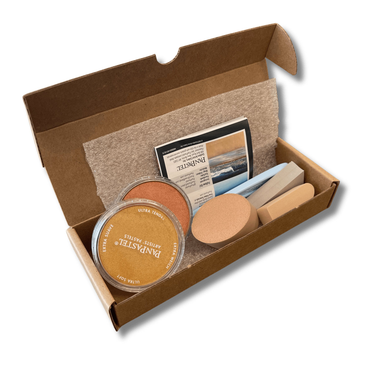 Free with your PanPastel or Golden Purchase of $50 or more - Metallic PanPastel Sample Set with Sofft Tools - The Merri Artist - merriartist.com