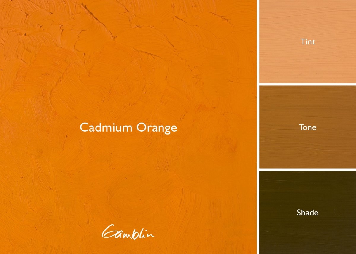 Gamblin 1980 Oil Color - 150ml - Cadmium Orange - The Merri Artist - merriartist.com