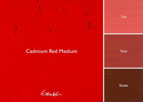 Gamblin 1980 Oil Color - 150ml - Cadmium Red Medium - The Merri Artist - merriartist.com