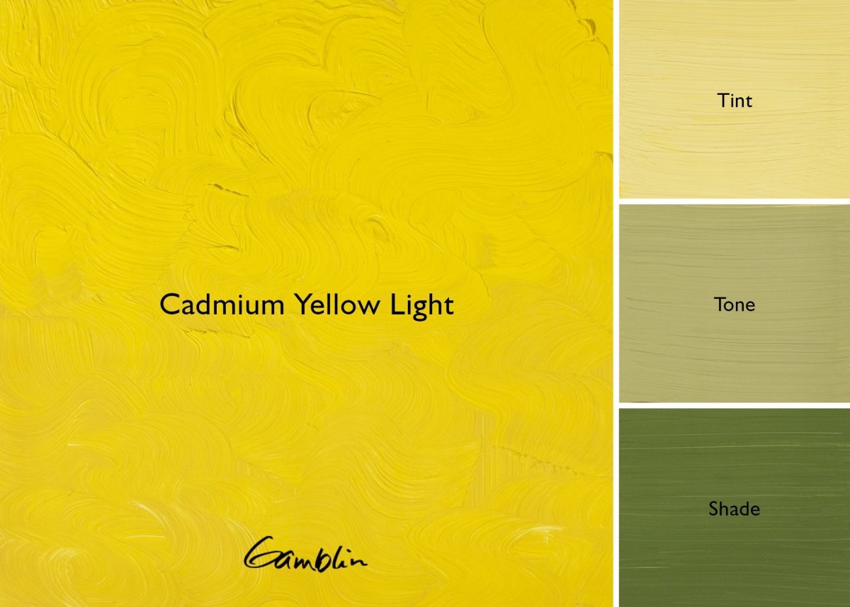 Gamblin 1980 Oil Color - 150ml - Cadmium Yellow Light - The Merri Artist - merriartist.com