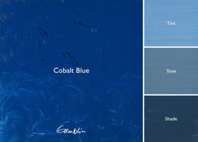 Gamblin 1980 Oil Color - 150ml - Cobalt Blue - The Merri Artist - merriartist.com