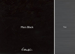 Gamblin 1980 Oil Color - 150ml - Mars Black - The Merri Artist - merriartist.com