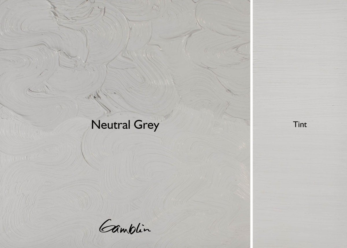 Gamblin 1980 Oil Color - 150ml - Neutral Gray - The Merri Artist - merriartist.com