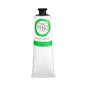 Gamblin 1980 Oil Color - 150ml - Permanent Green Light - The Merri Artist - merriartist.com