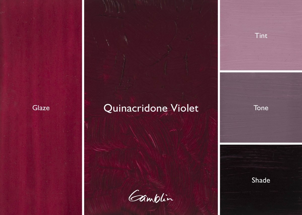 Gamblin 1980 Oil Color - 150ml - Quinadridone Violet - The Merri Artist - merriartist.com