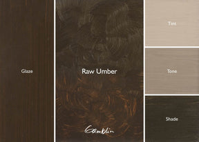 Gamblin 1980 Oil Color - 150ml - Raw Umber - The Merri Artist - merriartist.com
