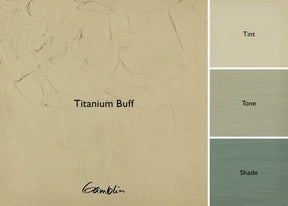 Gamblin 1980 Oil Color - 150ml - Titanium Buff - The Merri Artist - merriartist.com