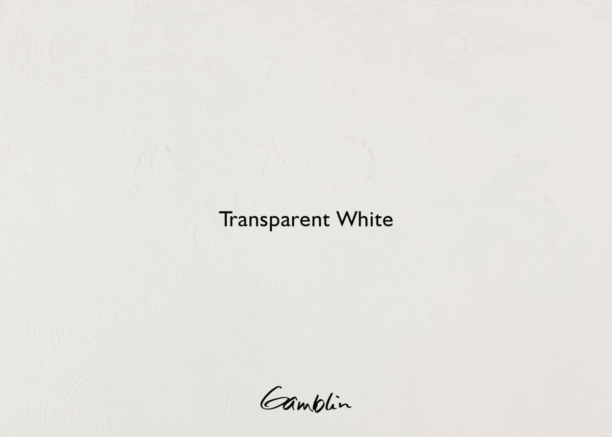 Gamblin 1980 Oil Color - 150ml - Transparent White - The Merri Artist - merriartist.com
