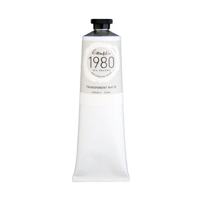 Gamblin 1980 Oil Color - 150ml - Transparent White - The Merri Artist - merriartist.com