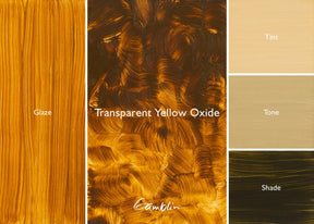 Gamblin 1980 Oil Color - 150ml - Transparent Yellow Oxide - The Merri Artist - merriartist.com