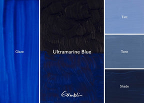 Gamblin 1980 Oil Color - 150ml - Ultramarine Blue - The Merri Artist - merriartist.com