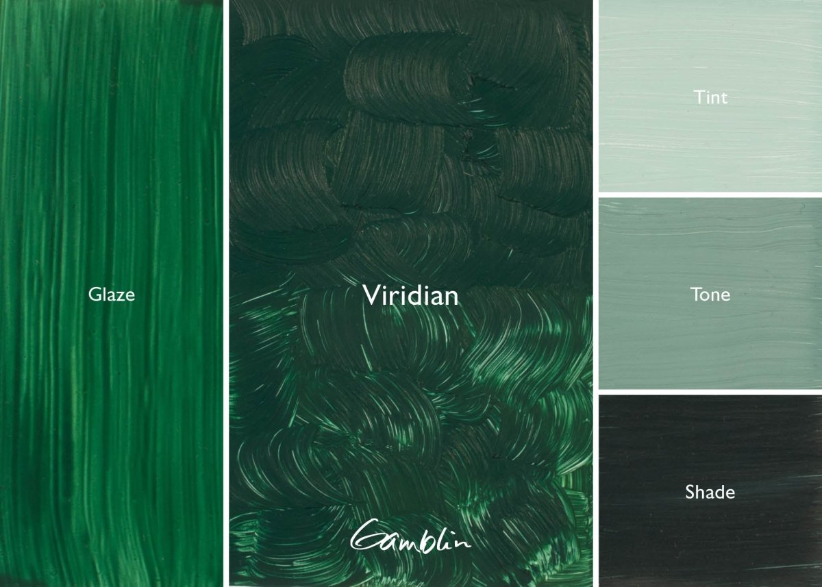 Gamblin 1980 Oil Color - 150ml - Viridian - The Merri Artist - merriartist.com