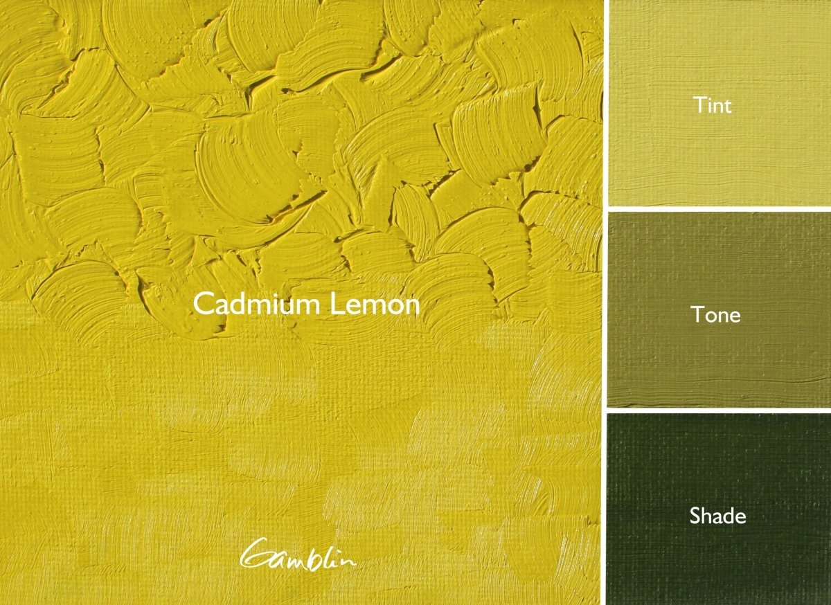 Gamblin 1980 Oil Color - 37ml - Cadmium Lemon - The Merri Artist - merriartist.com