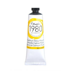 Gamblin 1980 Oil Color - 37ml - Cadmium Yellow Medium - The Merri Artist - merriartist.com
