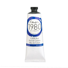 Gamblin 1980 Oil Color - 37ml - Cobalt Blue - The Merri Artist - merriartist.com