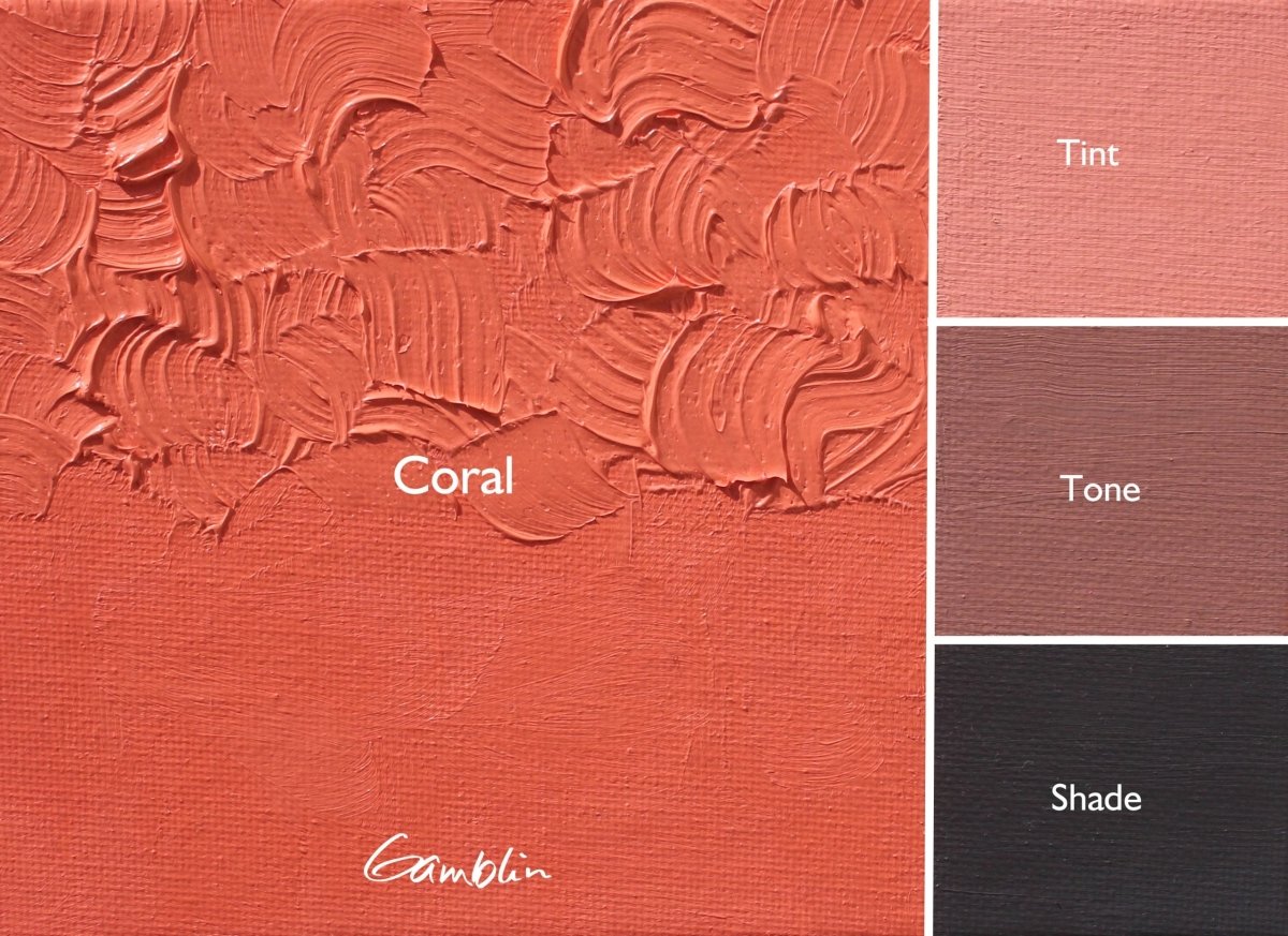 Gamblin 1980 Oil Color - 37ml - Coral - The Merri Artist - merriartist.com