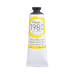 Gamblin 1980 Oil Color - 37ml - Hansa Yellow Light - The Merri Artist - merriartist.com