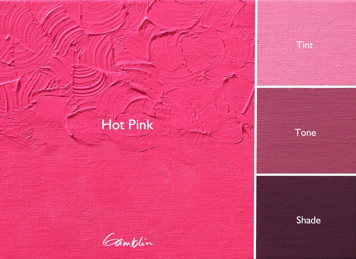 Gamblin 1980 Oil Color - 37ml - Hot Pink - The Merri Artist - merriartist.com