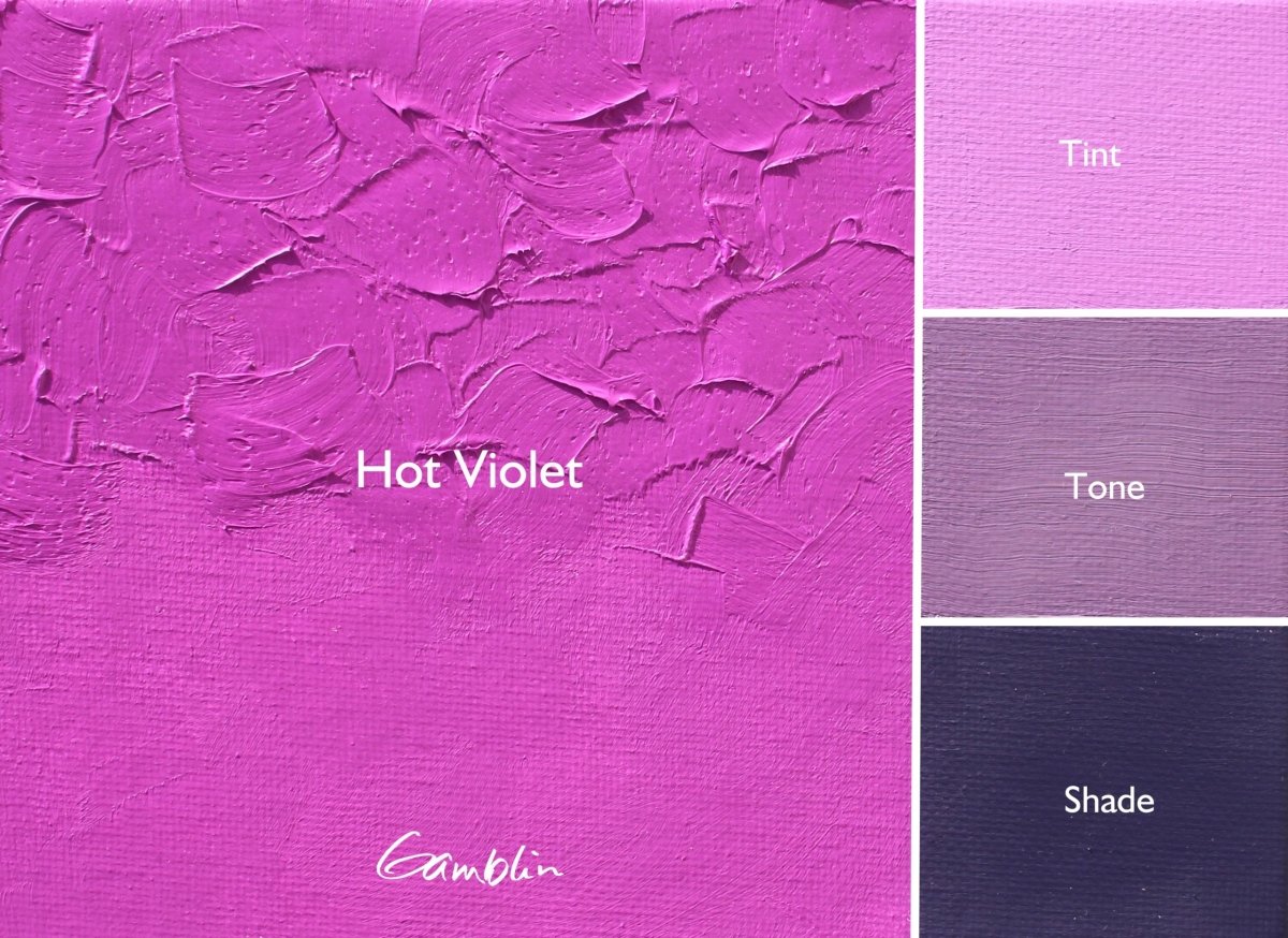 Gamblin 1980 Oil Color - 37ml - Hot Violet - The Merri Artist - merriartist.com