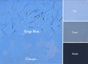 Gamblin 1980 Oil Color - 37ml - Kings Blue - The Merri Artist - merriartist.com