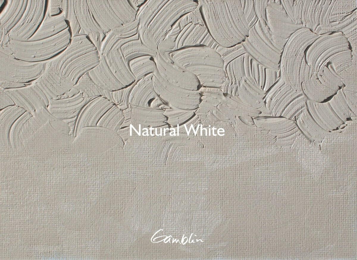 Gamblin 1980 Oil Color - 37ml - Natural White - The Merri Artist - merriartist.com