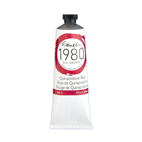 Gamblin 1980 Oil Color - 37ml - Quinacridone Red - The Merri Artist - merriartist.com