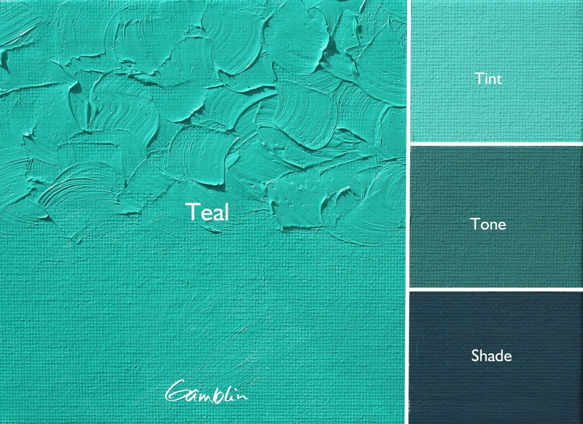 Gamblin 1980 Oil Color - 37ml - Teal - The Merri Artist - merriartist.com