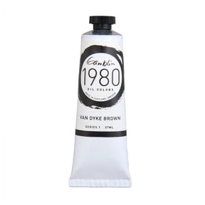 Gamblin 1980 Oil Color - 37ml - Van Dyke Brown - The Merri Artist - merriartist.com