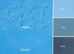 Gamblin Artist's Oil Colors Azure 37 ml - The Merri Artist - merriartist.com