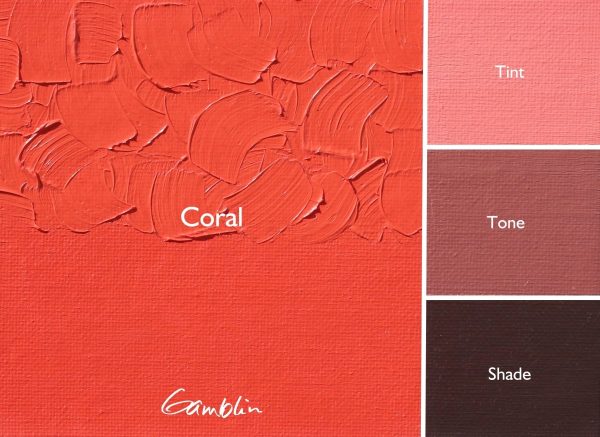 Gamblin Artist's Oil Colors Coral 37 ml - The Merri Artist - merriartist.com
