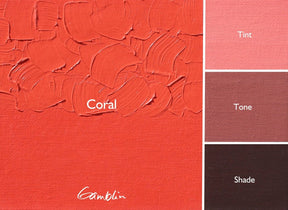 Gamblin Artist's Oil Colors Coral 37 ml - The Merri Artist - merriartist.com