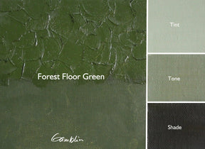 Gamblin Artist's Oil Colors Forest Floor Green 37 ml - The Merri Artist - merriartist.com