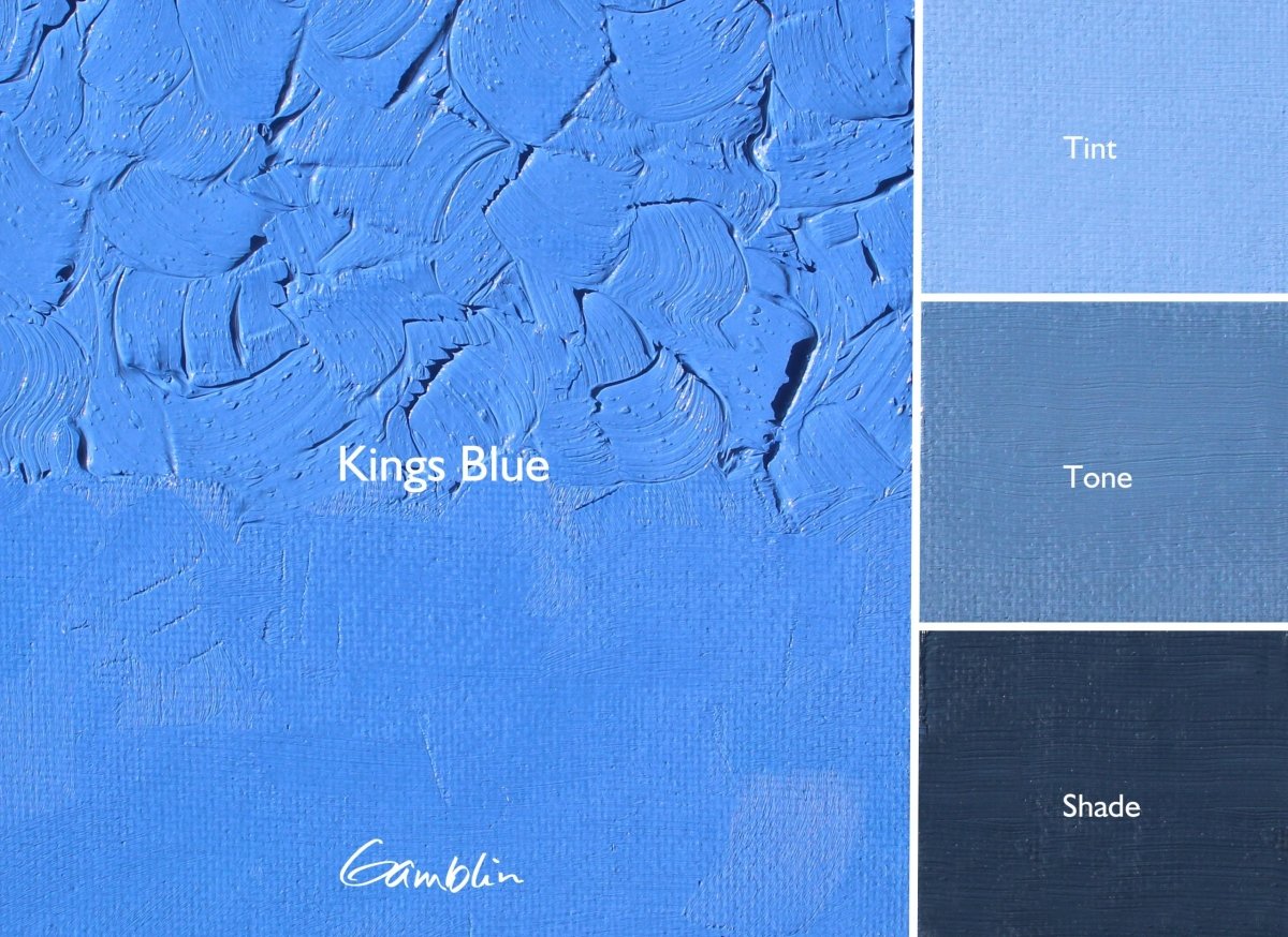 Gamblin Artist's Oil Colors Kings Blue 37 ml - The Merri Artist - merriartist.com