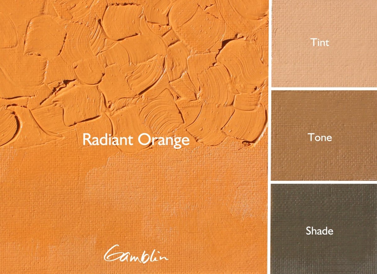 Gamblin Artist's Oil Colors Radiant Orange 37 ml - The Merri Artist - merriartist.com