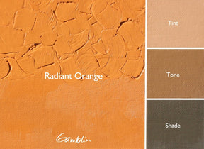 Gamblin Artist's Oil Colors Radiant Orange 37 ml - The Merri Artist - merriartist.com