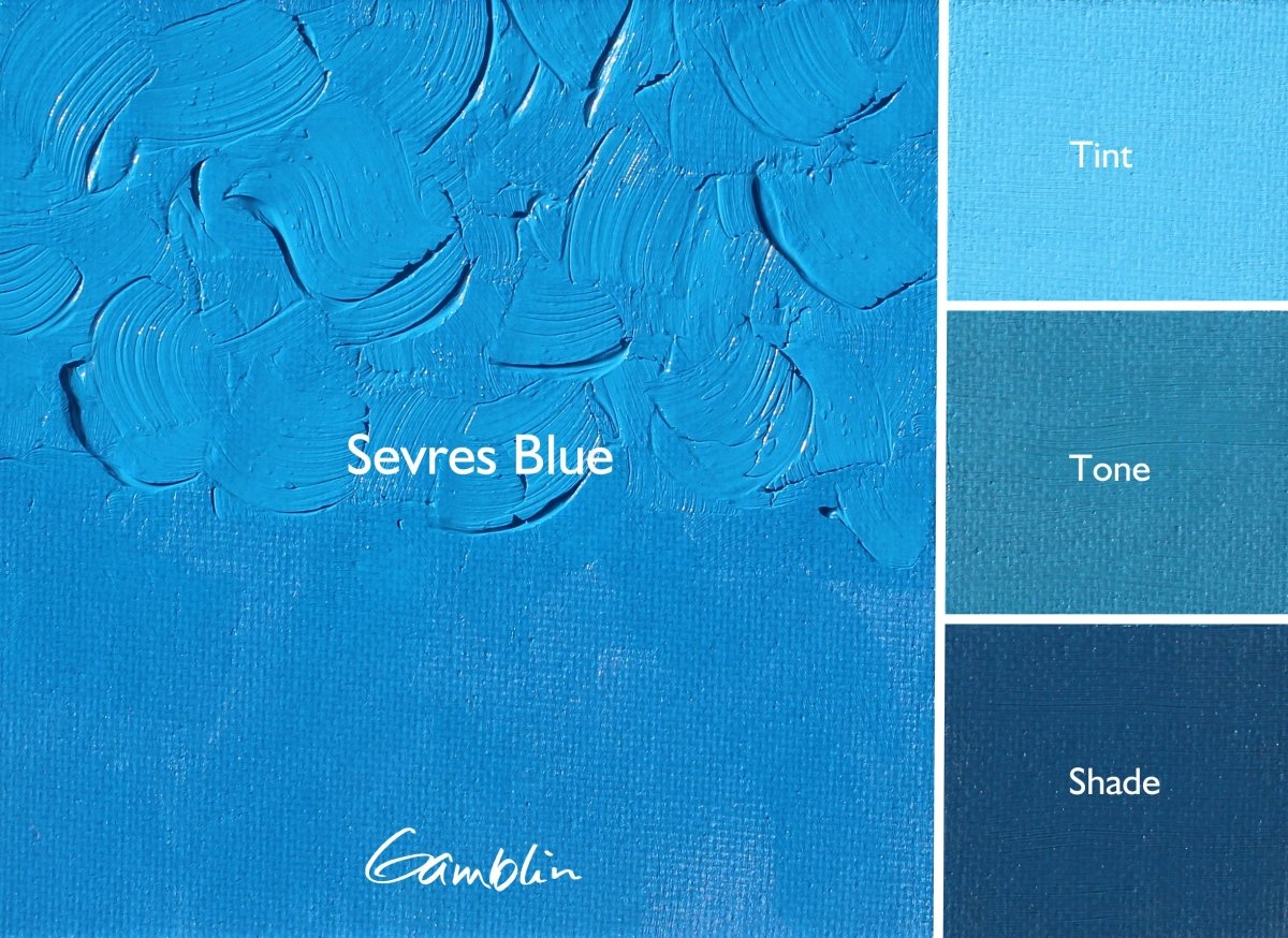 Gamblin Artist's Oil Colors Severes Blue 37 ml - The Merri Artist - merriartist.com